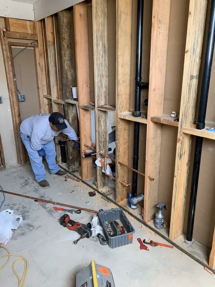 Commercial rough-in plumbing for Trenchless Sewer Repair in Rahway
